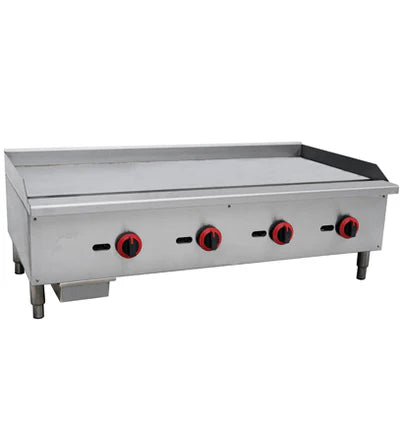 Zesto 48" NG/LP Gas Manual Countertop Griddle