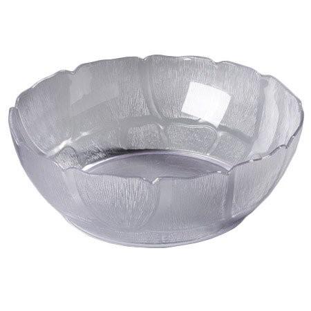 Carlisle 691407 12" Petal Mist Bowl-Clear 5.6 Qt