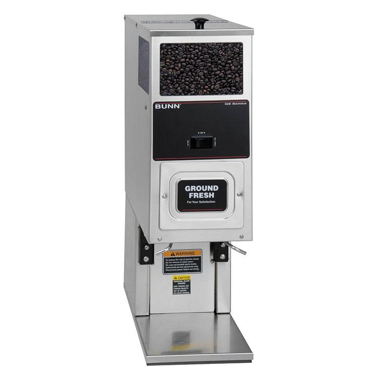 BUNN 05800.0003 G9T HD Coffee Grinder Portion Control Single 9 Lb Hopper Stainless