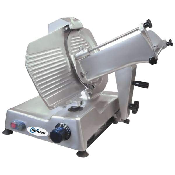 Univex 6612M Manual Slicer w/ 12" Blade, Variable Slice Thickness, Sharpener, 115v [Usually ships within 1 - 3 business days]