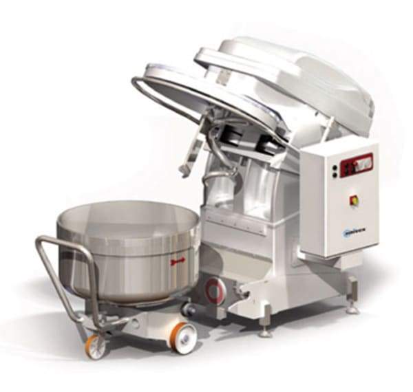 Univex SL80RB 137 qt Spiral Mixer - Floor Model, 1 hp, 220v/3ph [Usually ships within 1 - 3 business days]