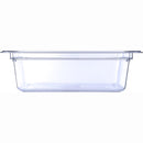 Carlisle 10221B-07 1/2 Size 4" Deep Food Pan - Clear