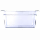 Carlisle 10222B-07 1/2 Size 6" Deep Food Pan - Clear