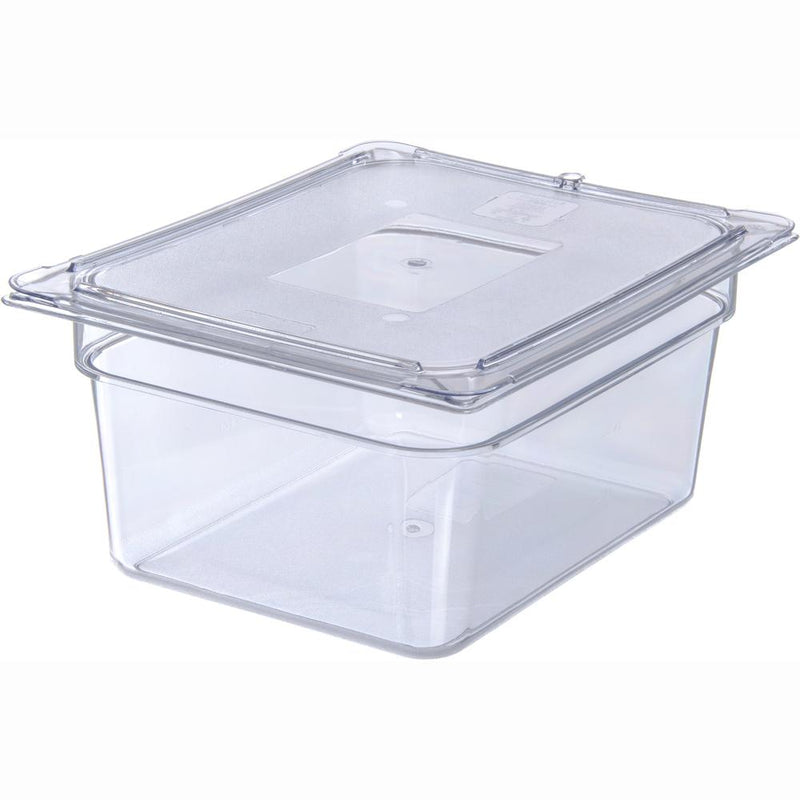 Carlisle 10222B-07 1/2 Size 6" Deep Food Pan - Clear