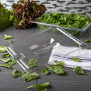 Carlisle 10231U-07 1/2 Size Notched Universal Lid for Food Pan - Clear