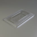 Carlisle 1061707 12X18 Polycarbonate Food Box Lid Clear