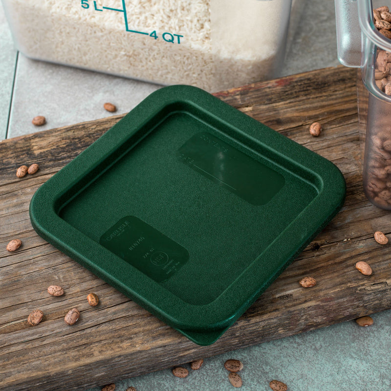 Carlisle 1074008 Green Lid For 2-4 Qt Food Containers