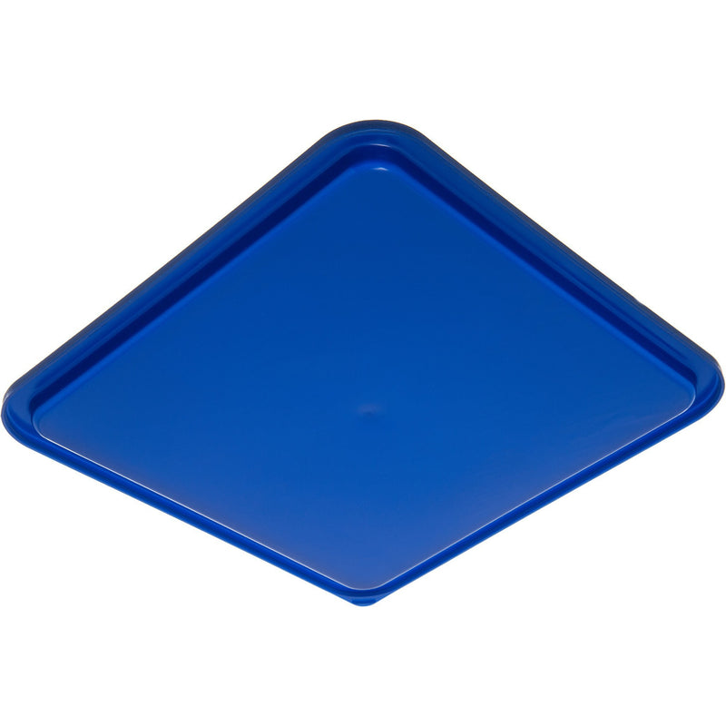 1074260 Blue Lid For 12,18,22 Qt Square Containers