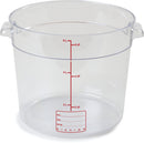 6 Qt Round Clear Container Storplus (10765-07)