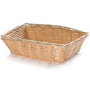 Tablecraft 1172W 9"X6"X2.5" Rectangular Natural Handmade Basket