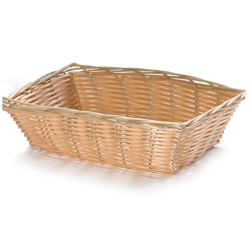 Tablecraft 1172W 9"X6"X2.5" Rectangular Natural Handmade Basket
