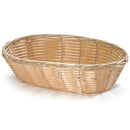 Tablecraft 1174W 9"X6"X2.5" Oval Natural Handmade Basket
