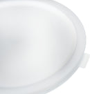Carlisle 120202 White Lid For 12,18,22 Qt Containers