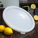 Carlisle 120202 White Lid For 12,18,22 Qt Containers