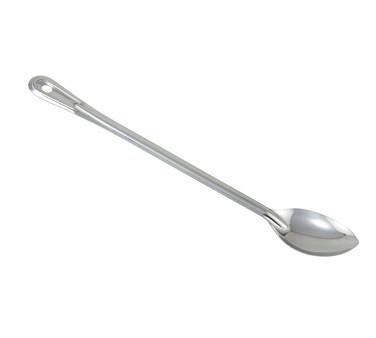 Winco BSOT-21 21" Stainless Steel Solid Basting Spoon