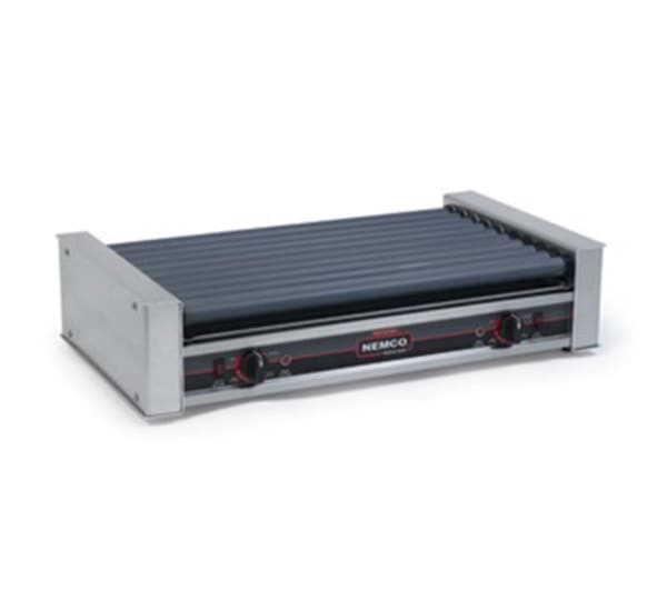 Nemco 8036-220 36 Hot Dog Roller Grill - Flat Top, 220v [Usually ships within 1 - 3 business days]