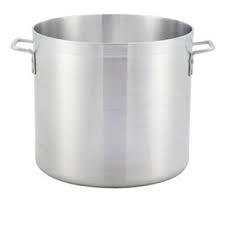 Winco AXS-8 8 Qt Heavy Duty Aluminum Stock Pot