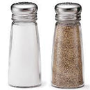 Tablecraft 132S&P 3 Oz Salt & Pepper Shaker Smooth