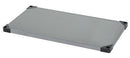 QUANTUM Single Solid Shelf for Shelving Kit, 800lb, NSF, GALVANIZED STEEL, 1yr