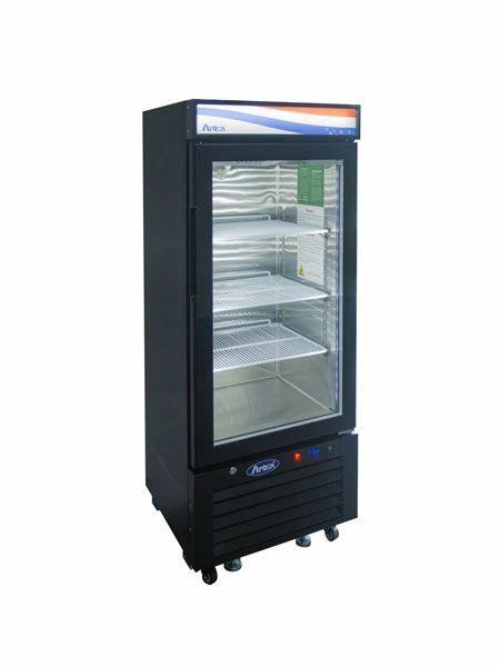 Atosa USA MCF8726GR Glass Merchandiser Cooler 8.3 cu. ft.