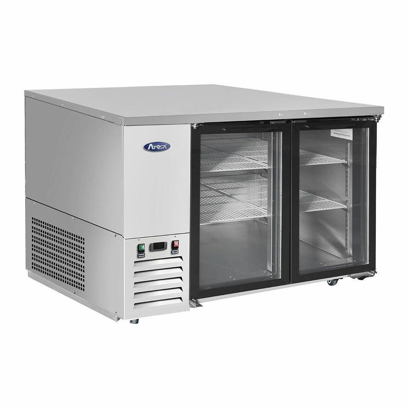 Atosa USA MBB48G 48 inch Glass Door Back Bar Cooler