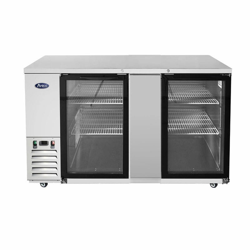 Atosa USA MBB69G 69 inch Glass Door Back Bar Cooler