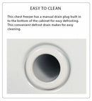 Atosa USA MWF9007 Commercial Chest Freezer - 7 Cubic Feet