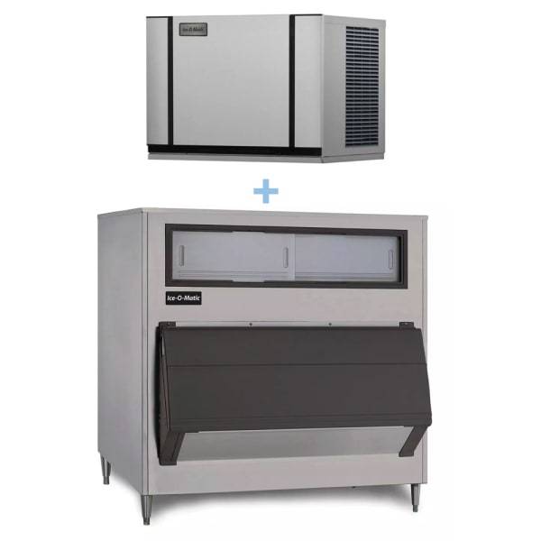 Ice-O-Matic CIM0430FA/B1600-60 435 lb Full Cube Ice Maker w/ Bin - 1660 lb Storage, Air Cooled, 115v [Usually ships within 1 - 3 business days]