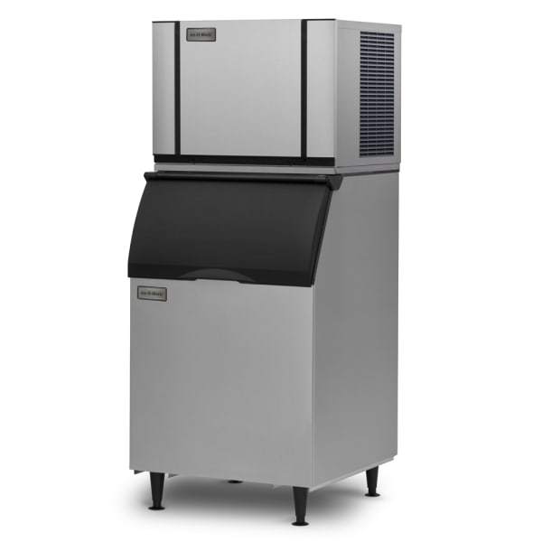 Ice-O-Matic CIM0530HA/B55PS 520 lb Half Cube Ice Maker w/ Bin - 510 lb Storage, Air Cooled, 115v [Usually ships within 4 - 8 business days]