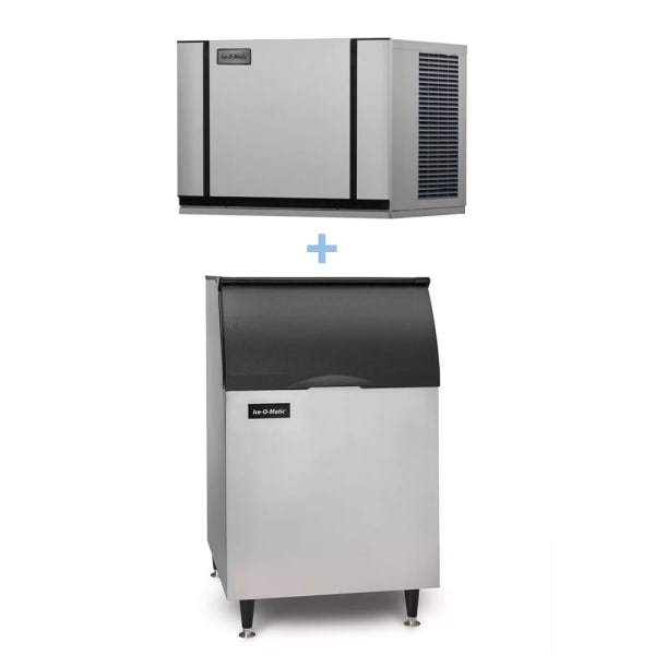 Ice-O-Matic CIM0636FA/B55PS 600 lb Full Cube Ice Maker w/ Bin - 510 lb Storage, Air Cooled, 208-230v/1ph [Usually ships within 1 - 3 business days]