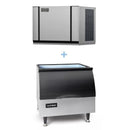 Ice-O-Matic CIM0636HA/B25PP 600 lb Half Cube Ice Maker w/ Bin - 242 lb Storage, Air Cooled, 208-230v/1ph [Usually ships within 1 - 3 business days]