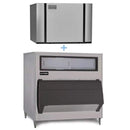 Ice-O-Matic CIM1446HA/B1000-48 1560 lb Half Cube Ice Maker w/ Bin - 1000 lb Storage, Air Cooled, 208-230v/1ph [Usually ships within 1 - 3 business days]