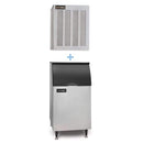 Ice-O-Matic MFI0800A/B42PS 900 lb Flake Ice Maker w/ Bin - 351 lb Storage, Air Cooled, 115v [Usually ships within 1 - 3 business days]