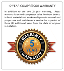 Atosa USA MGF36RGR Undercounter 36-Inch Two Door Refrigerator - Energy Star Rated