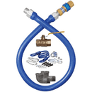 Dormont 1650Kit48 - 48" Blue Hose Gas Connector Kit 1/2"