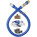 Dormont 16100Kit48 - 48" Blue Hose Gas Connector Kit 1"