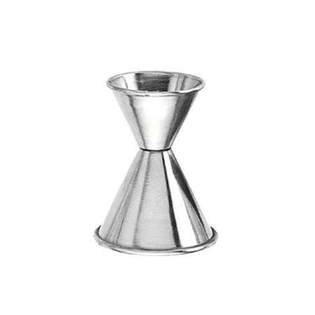 .75 X 1.25 Oz Stainless Steel Jigger (J-202-A)