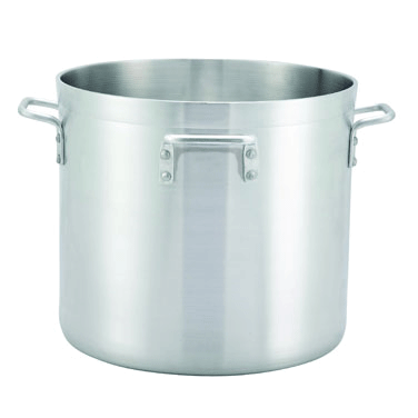 Winco ALHP-160H 160 Qt Extra Heavy Duty Aluminum Stock Pot with 4 Handles