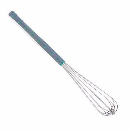 Vollrath 47097 24" French Whip with Aqua Nylon Handle