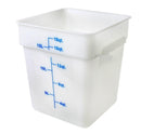 Thunder Group PLSFT018PP 18 QT White Polycarbonate Food Storage Container