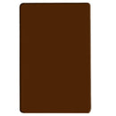 Thunder Group PLCB181205BR 18" X 12" X 1/2" Brown Rectangular Polyethylene Cutting Board