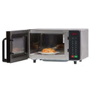 Amana RMS10TS Stainless Steel Commercial Microwave with Push Button Controls - 120V, 1000W
