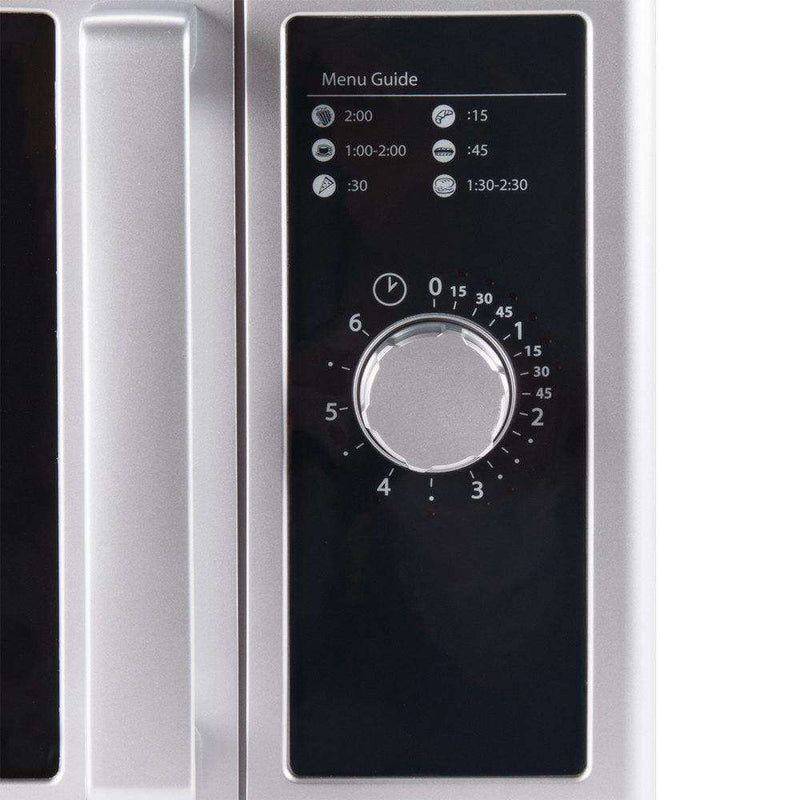 Amana RMS10DS Stainless Steel Commercial Microwave with Dial Controls - 120V, 1000W