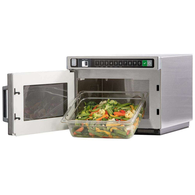 Amana HDC212 Heavy Duty Stainless Steel Commercial Microwave - 208/240V, 2100W