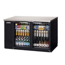 Everest EBB59G 59" Two Glass Door Back Bar Cooler