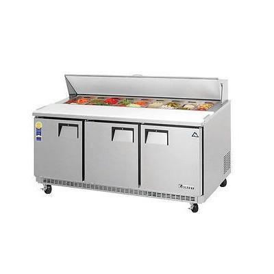 Everest EPBNR3 72" Standard Top Sandwich Prep Table