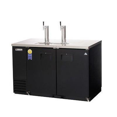 Everest EBD2 58" Double Door Direct Draw Keg Refrigerator