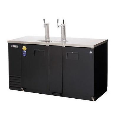Everest EBD3 68" Double Door Direct Draw Keg Refrigerator