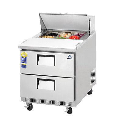 Everest EPBNR1-D2 28" Double Drawer Sandwich Prep Table