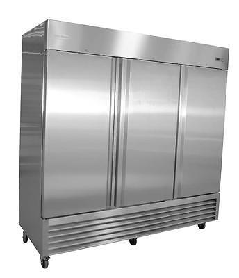 Servware RF-3 three door reach in freezer